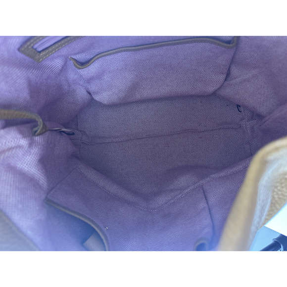 Dooney & Bourke Samba Logo Lock Sac with Keyring Hobo Shoulder Bag Toffee Purse - Picture 7 of 16